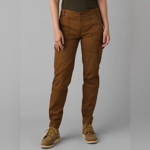 prAna Womens Elle Cargo Pant Sepia | Size 8 | EUC